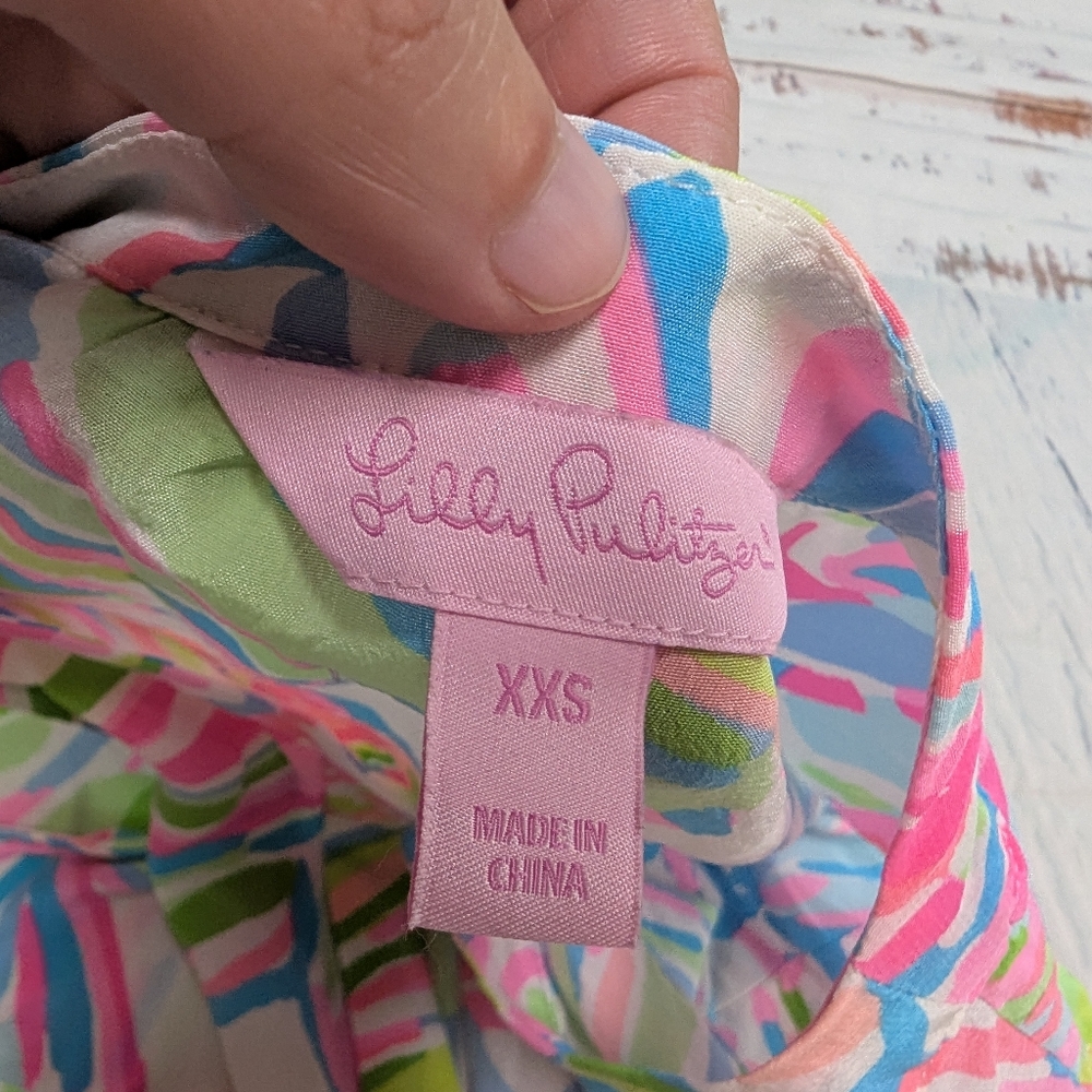 Lilly Pulitzer Sill Sleeveless Blouse - Picture 5 of 8